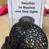 Teschio in resina con tea-light - immagine 3