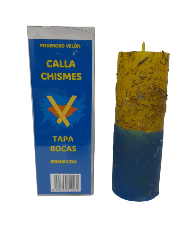 CANDELA PREPARATA PER METTERE A TACERE I PETTEGOLEZZI