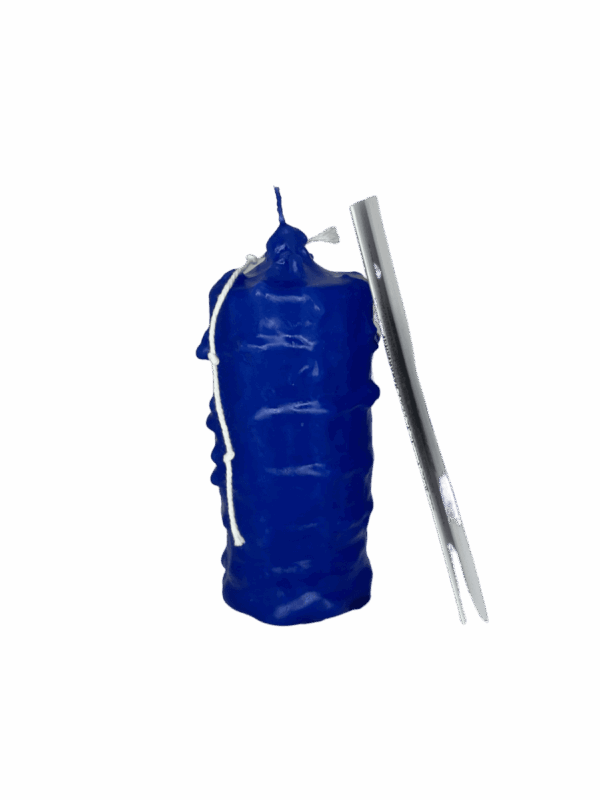 CANDELA SLEGATA BLU
