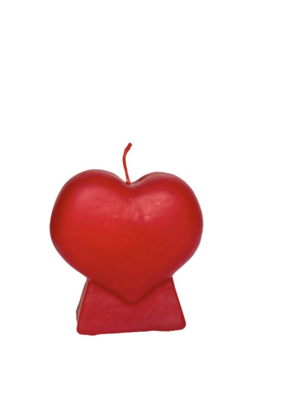 CANDELA A FORMA DI CUORE