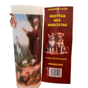 CANDELA PREPARATA PER PROTTEGERE IL MIO ANIMALE DOMESTICO