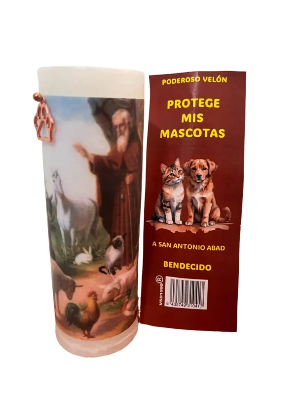 CANDELA PREPARATA PER PROTTEGERE IL MIO ANIMALE DOMESTICO