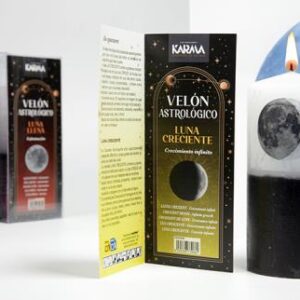 CANDELA ASTROLOGICA LUNA CRESCENTE (Crescita infinita)