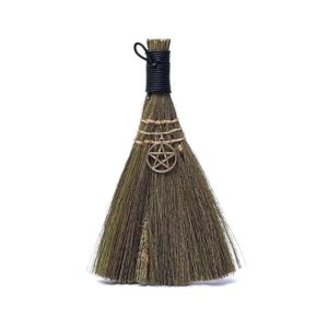 SCOPA DELLE STREGHE CON PENTACOLO