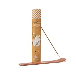BASTONCINI DI INCENSO CELESTIAL MAGIC CON PORTAINCENSO IN LEGNO - VIBRAZIONI MAGICHE