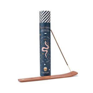 BASTONCINI D'INCENSO CELESTIAL MAGIC CON PORTAINCENSO IN LEGNO - POLVERE DI LUNA