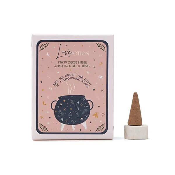 CONI DI INCENSO CELESTIAL MAGIC CON PORTACONO - POZIONE D'AMORE