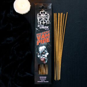 BASTONCINI DI INCENSO SCACCIA VAMPIRI CON SUPPORTO