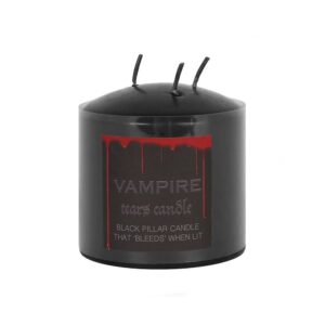 CANDELA DA 7,5 CM CON LACRIME DI VAMPIRO