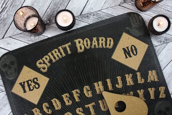 TAVOLA OUIJA CON TESCHIO - immagine 3