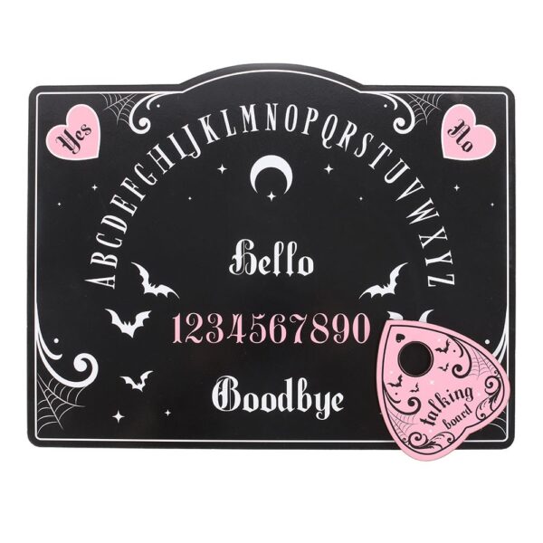 TAVOLA OUIJA ROSA E NERA - immagine 2
