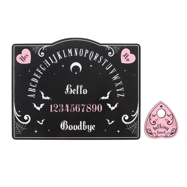 TAVOLA OUIJA ROSA E NERA - immagine 3