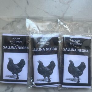 POLVERE ESOTERICA DI GALLINA NERA
