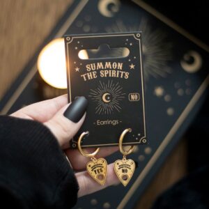 ORECCHINI CON PLANCHETTE OUIJA