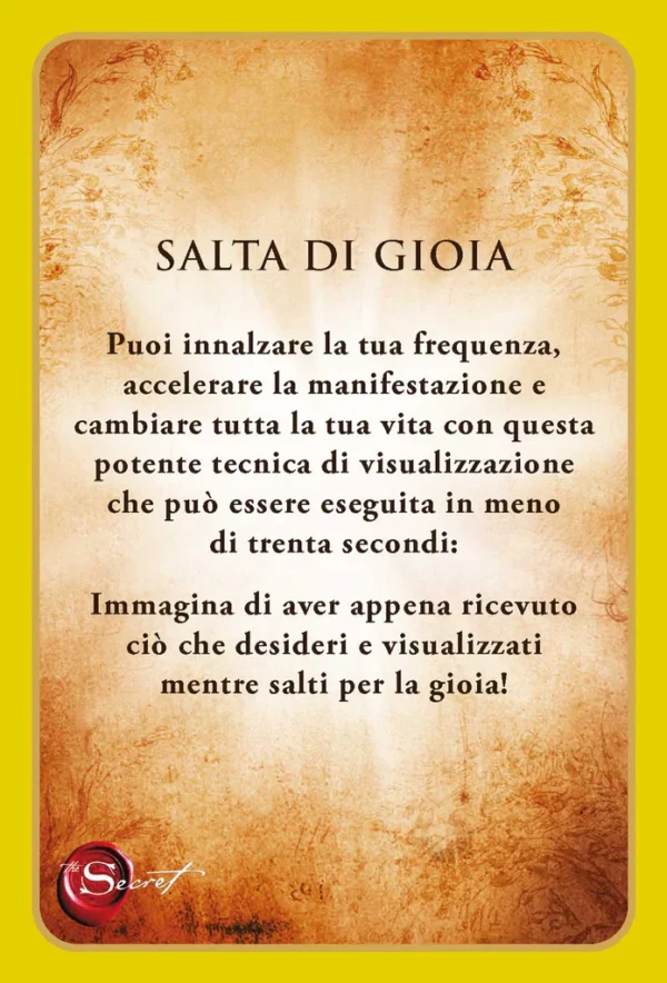 CARTE DELLA MANIFESTAZIONE "THE SECRET" - immagine 4